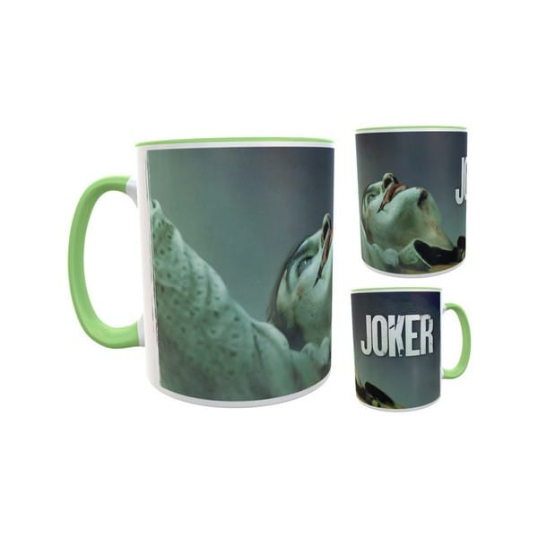 Taza Joker Joaquín Phoenix Guason Bromas 2019 Verde Mod 4 - Imagen 3