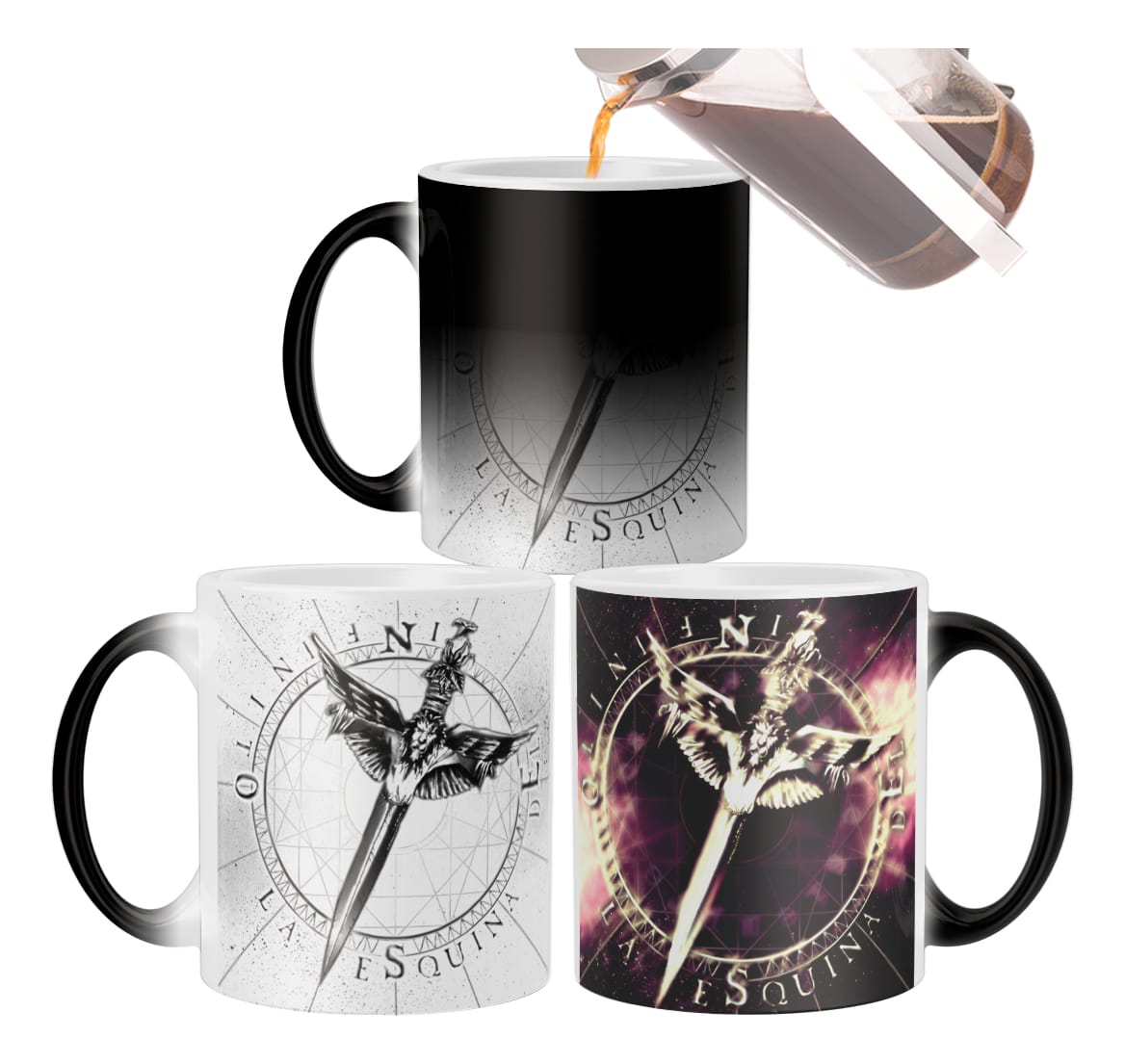 Taza Mágica La Renga La Esquina Del Infinito Rock Diseño - Imagen 3