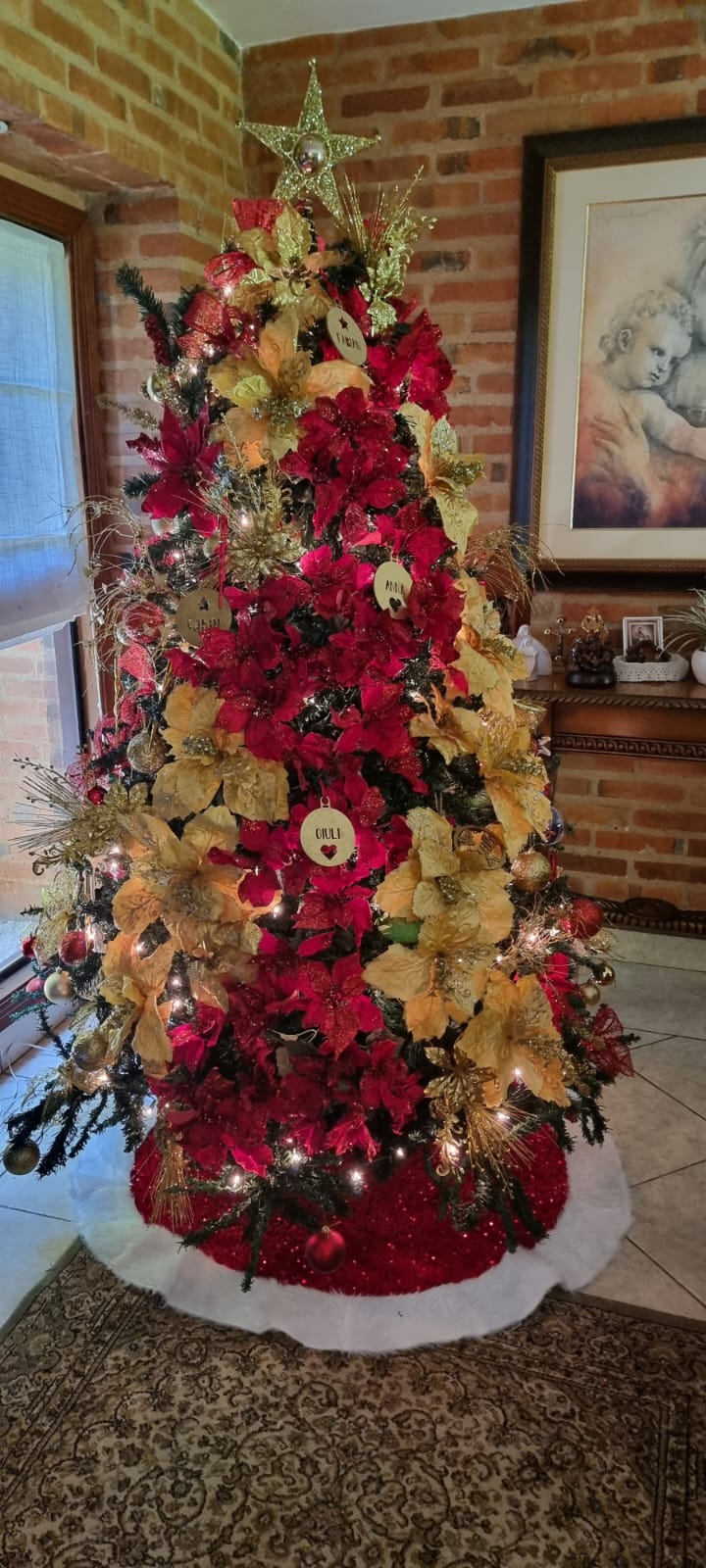 ALFOMBRA DECORATIVA PARA ARBOL NAVIDEÑO - Imagen 4