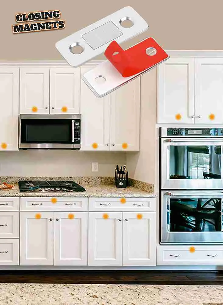 Imanes Para Cajones Ventanas Puertas (8 set) - Imagen 8