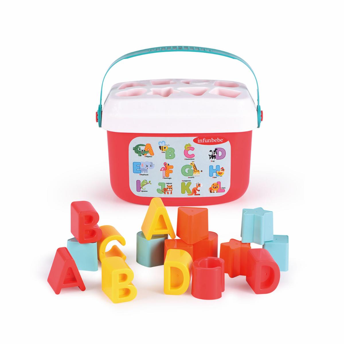 Caja Clasificadora De Formas INFUNBEBE 16 Piezas - Imagen 3