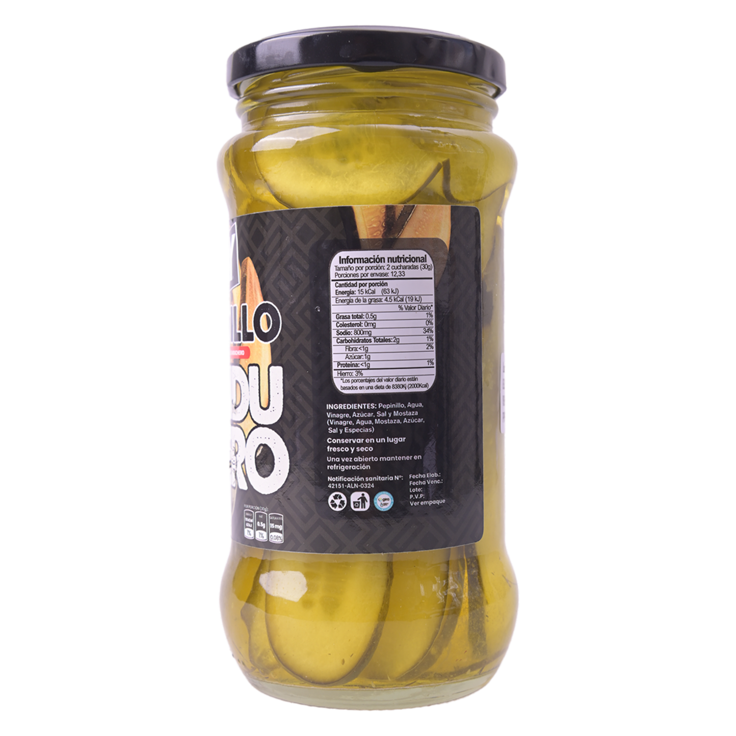 Pepinillos Pickle Sanduchero ESY 370 G - Imagen 3