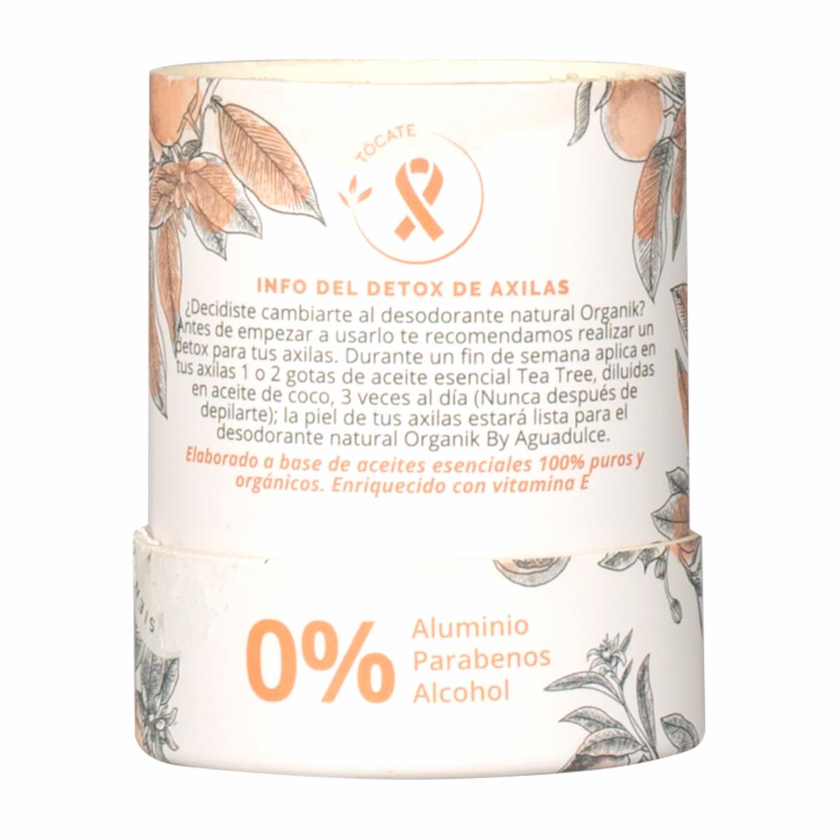 Desodorante En Barra Fragancia Frutal ORGANIK 50 G - Imagen 5